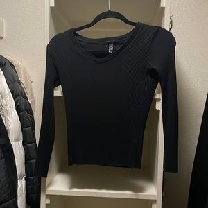 Michelle by commune ribbed long sleeve